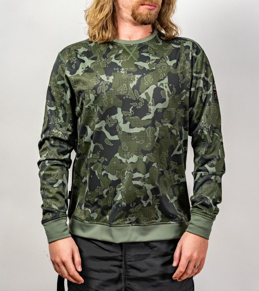 camouflage sweatshirt