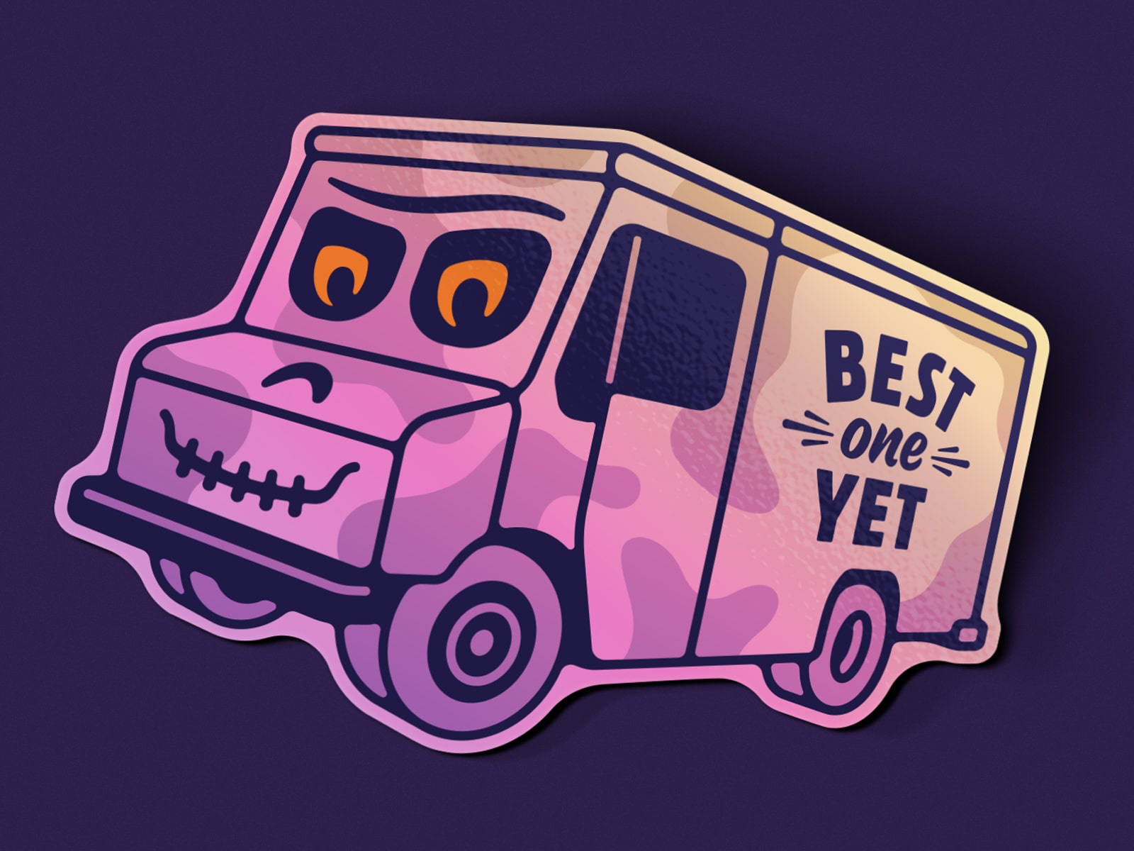 spooky ice cream truck