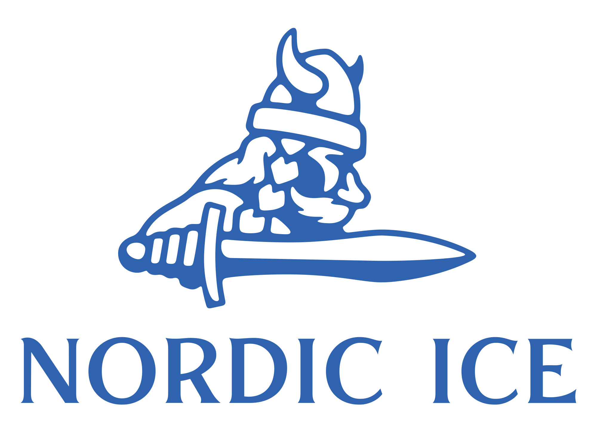 Nordic Ice Viking Logo