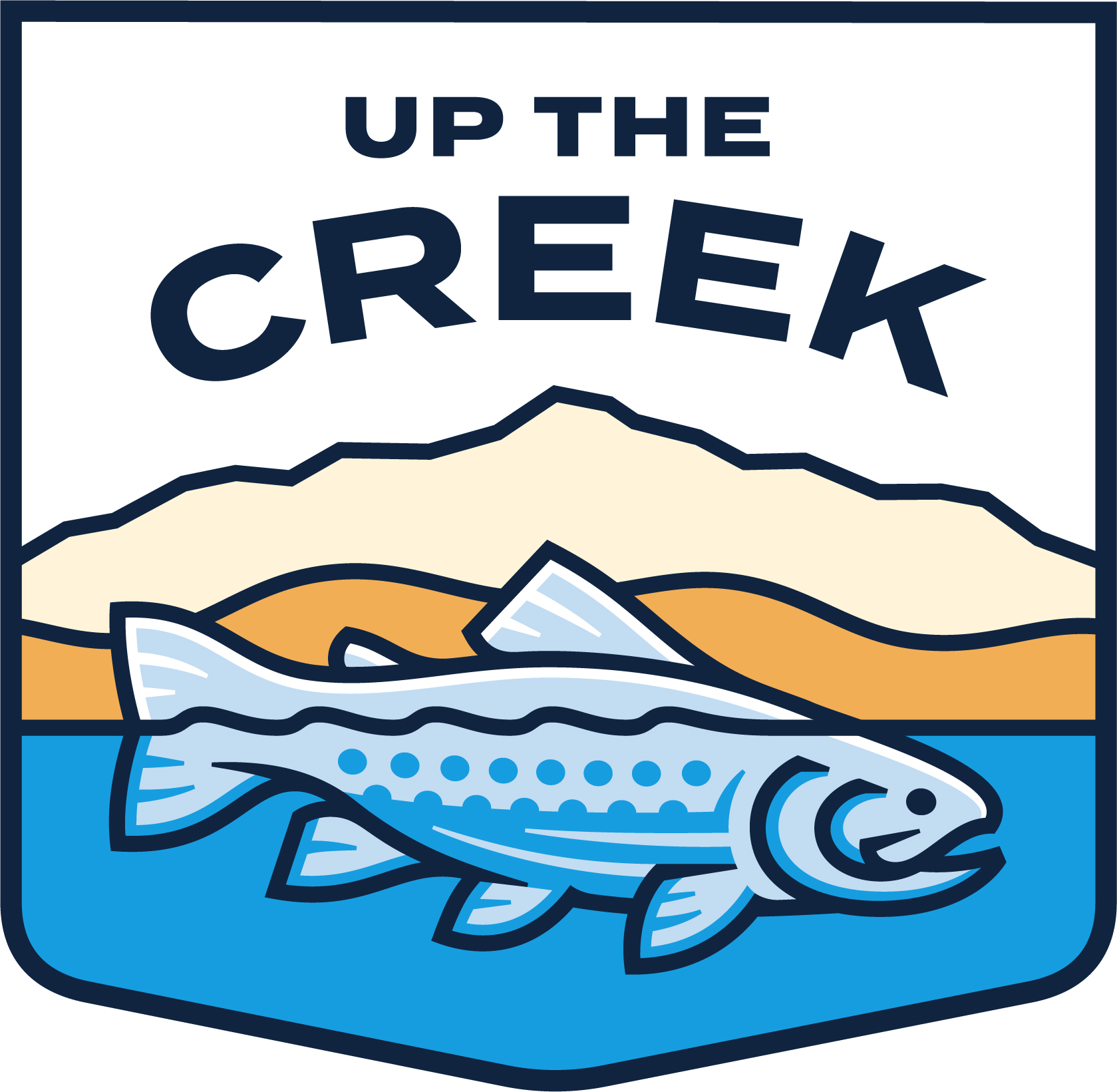 Up The Creek Shield Logo