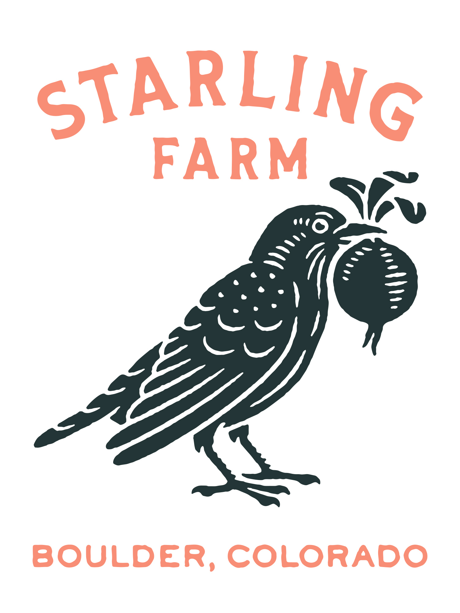 Starling Farm Logo Vertical